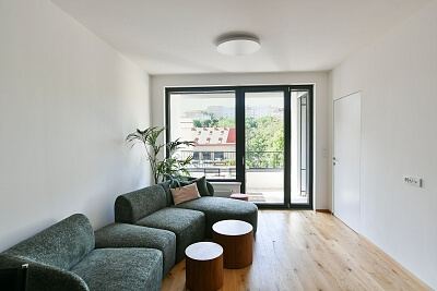 Mužíkova, Nusle - Prague 4 | Rent, Apartment One-bedroom (2+kk), 60 m²