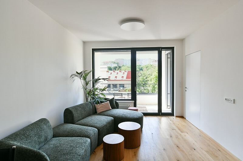 Mužíkova, Nusle - Prague 4 | Rent, Apartment One-bedroom (2+kk), 60 m²