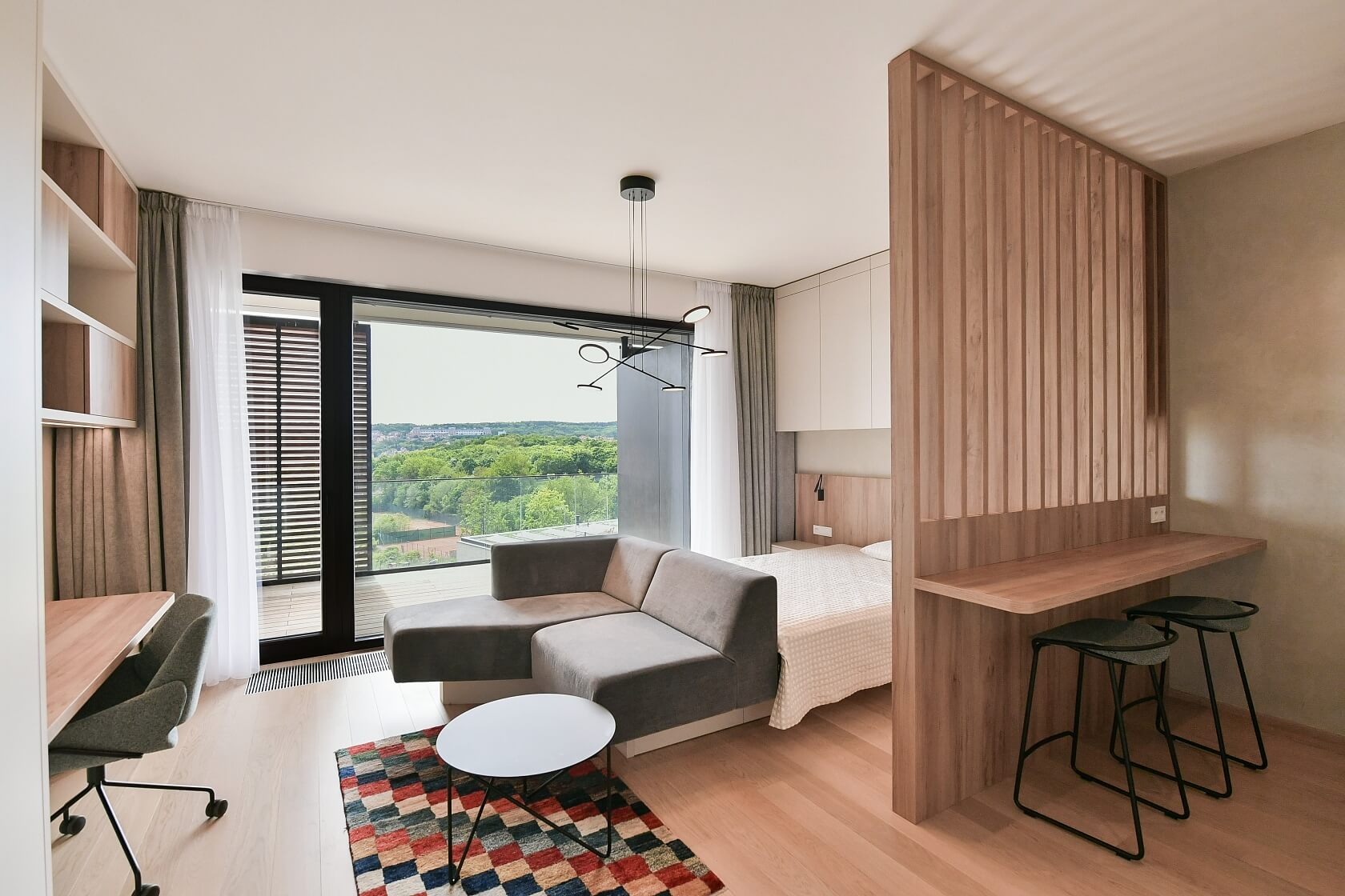 Podbělohorská, Smíchov - Praha 5 | Pronájem, Byt 1+kk, 48 m²