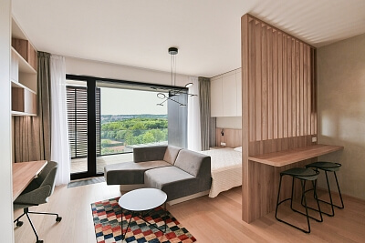 Podbělohorská, Smíchov - Prague 5 | Rent, Apartment Studio (1+kk), 48 m²