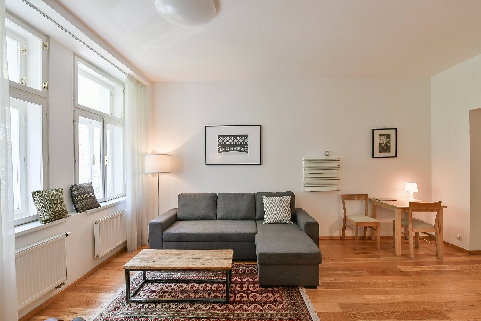 Americká, Vinohrady - Prague 2 | Rent, Apartment One-bedroom (2+kk), 91 m²
