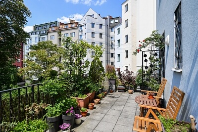 Americká, Vinohrady - Praha 2 | Pronájem, Byt 2+kk, 91 m²