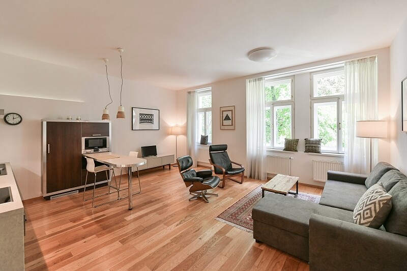 Americká, Vinohrady - Praha 2 | Pronájem, Byt 2+kk, 91 m²