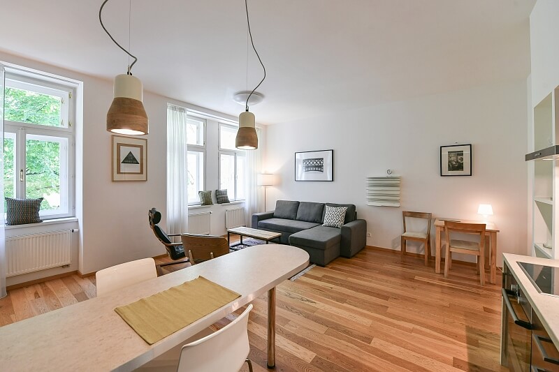 Americká, Vinohrady - Praha 2 | Pronájem, Byt 2+kk, 91 m²