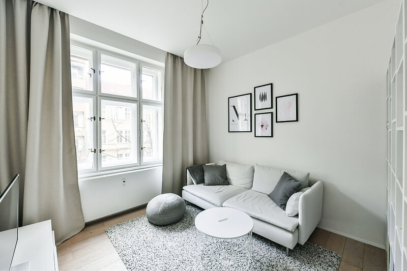 Lucemburská, Vinohrady - Prague 3 | Rent, Apartment One-bedroom (2+kk), 50 m²