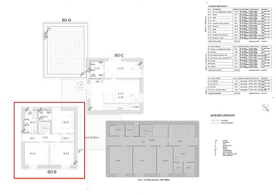 Racková, Jesenice - Praha-západ | Sale, Apartment Three-bedroom (4+kk), 131 m²