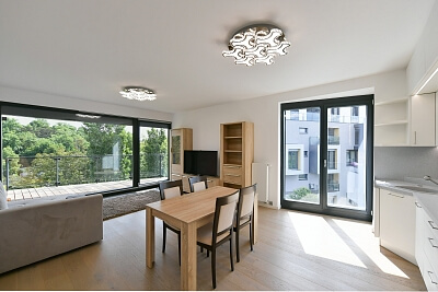 Menclova, Libeň - Prague 8 | Rent, Apartment Two-bedroom (3+kk), 93 m²