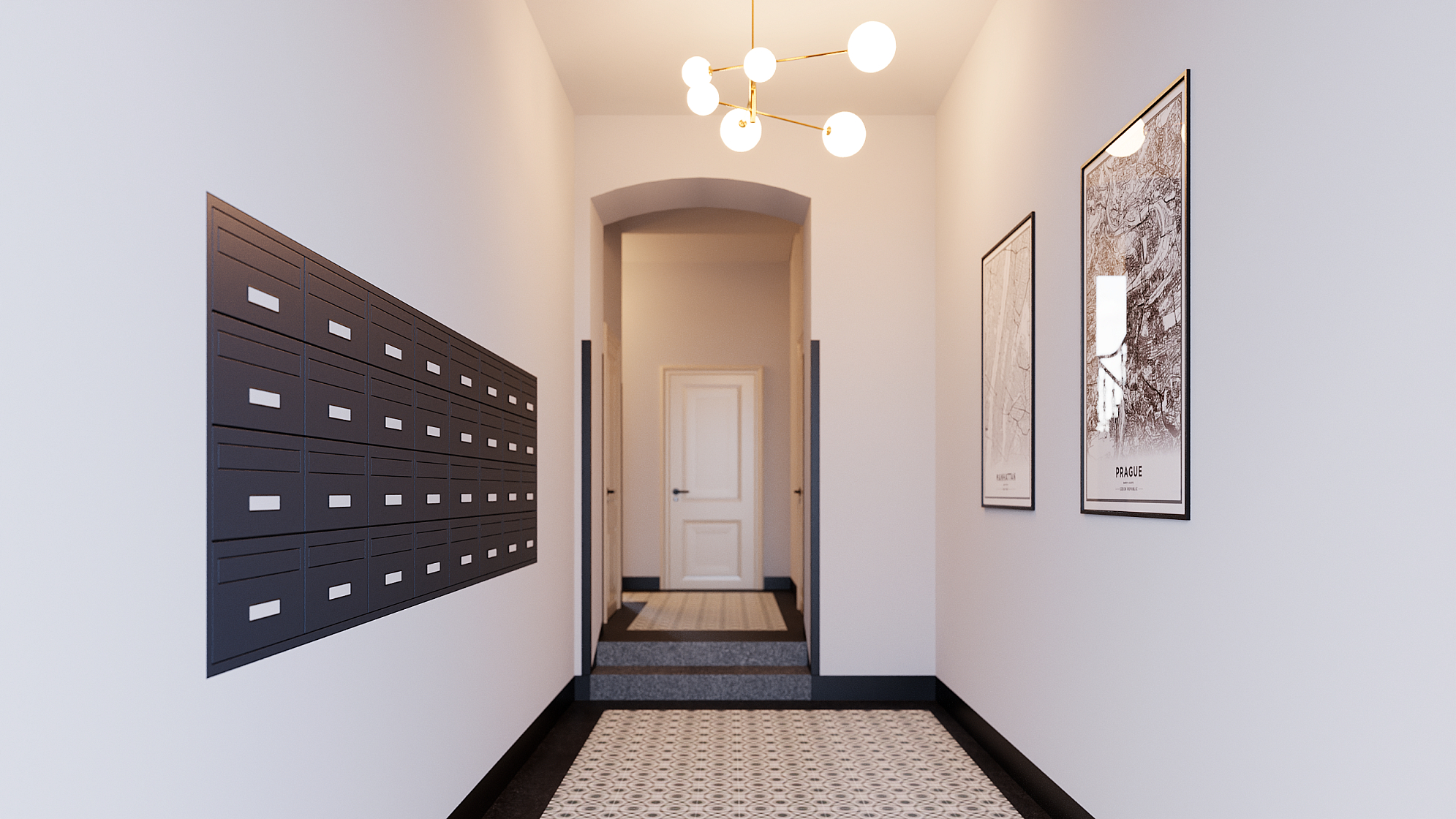 Plzeňská, Košíře - Prague 5 | Sale, Apartment One-bedroom (2+kk), 45 m²