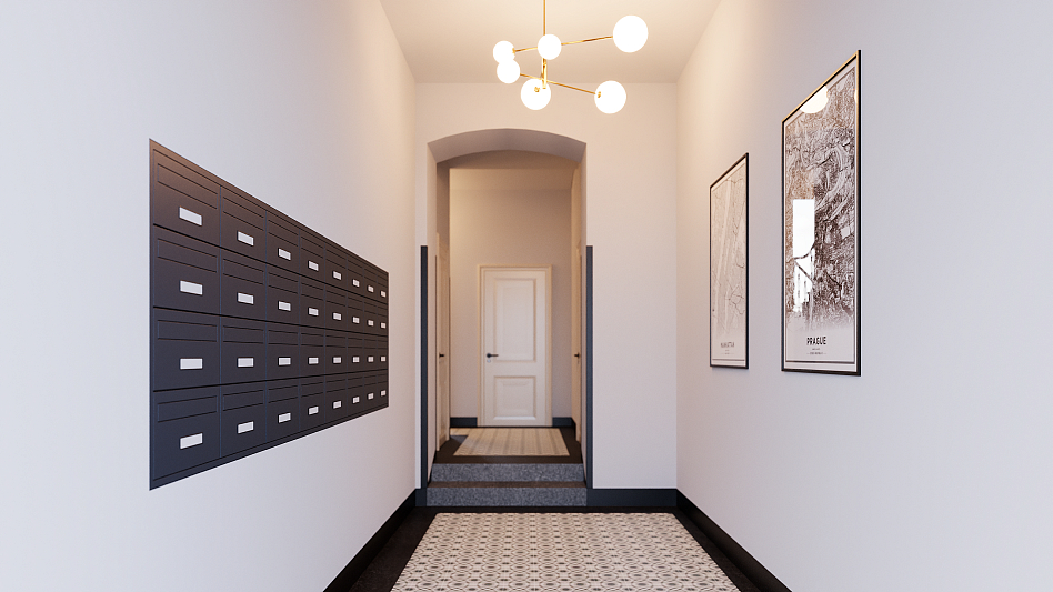 Plzeňská, Košíře - Prague 5 | Sale, Apartment One-bedroom (2+kk), 45 m²