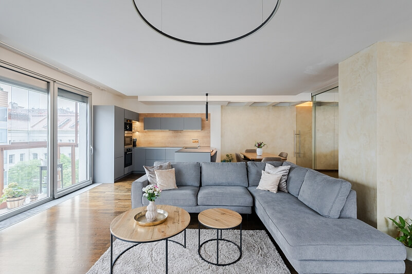 Korunní, Vinohrady - Praha 10 | Pronájem, Byt 2+kk, 92 m²