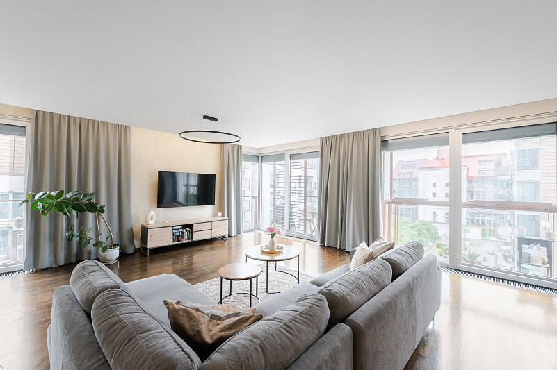 Korunní, Vinohrady - Praha 10 | Pronájem, Byt 2+kk, 92 m²