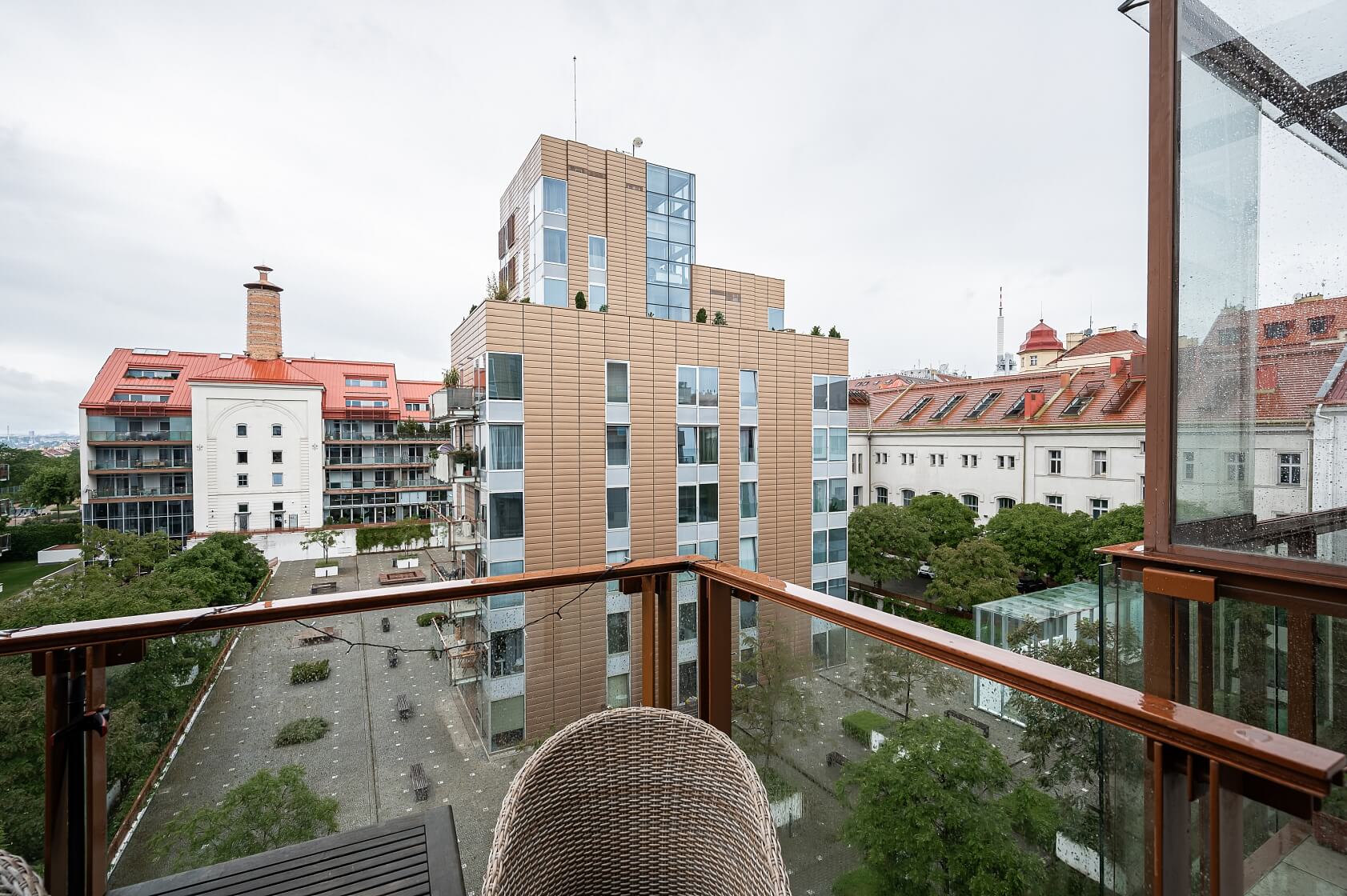 Korunní, Vinohrady - Prague 10 | Rent, Apartment One-bedroom (2+kk), 92 m²