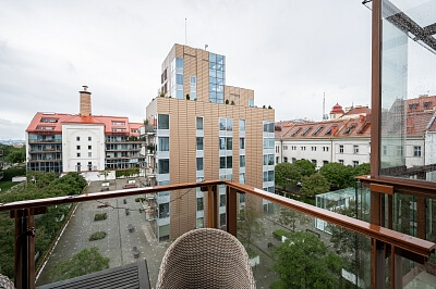 Korunní, Vinohrady - Prague 10 | Rent, Apartment One-bedroom (2+kk), 92 m²