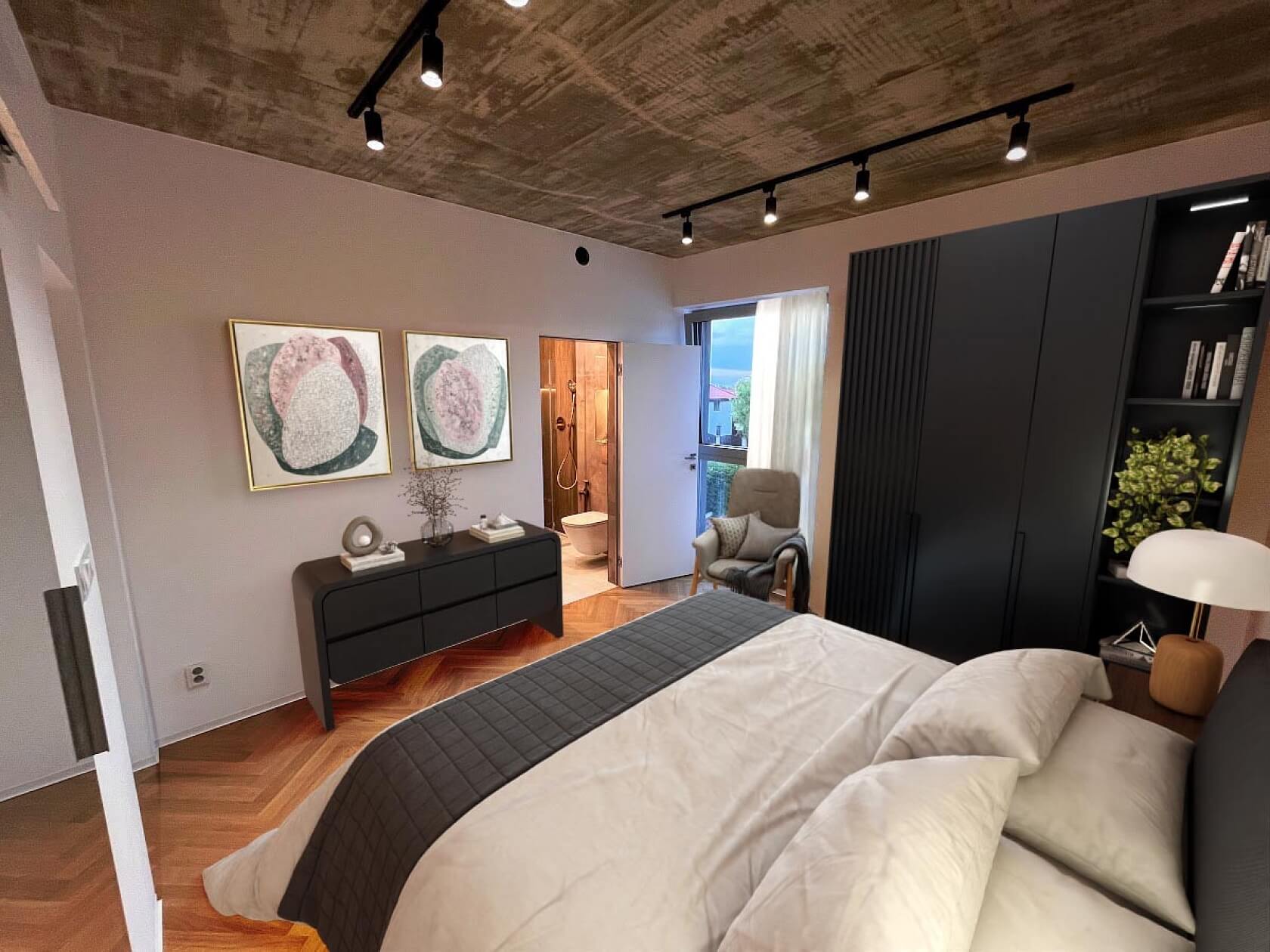 Racková, Jesenice - Praha-západ | Sale, Apartment Three-bedroom (4+kk), 131 m²