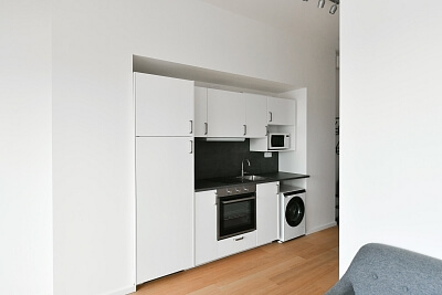 V háji, Holešovice - Prague 7 | Rent, Apartment Studio (1+kk), 35 m²