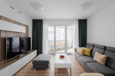 Novgorodská, Vršovice - Prague 10 | Rent, Apartment One-bedroom (2+kk), 129 m²