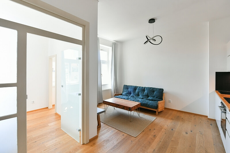 Polská, Vinohrady - Prague 2 | Rent, Apartment One-bedroom (2+kk), 45 m²