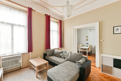 Jana Masaryka, Vinohrady - Prague 2 | Rent, Apartment One-bedroom (2+1), 50 m²