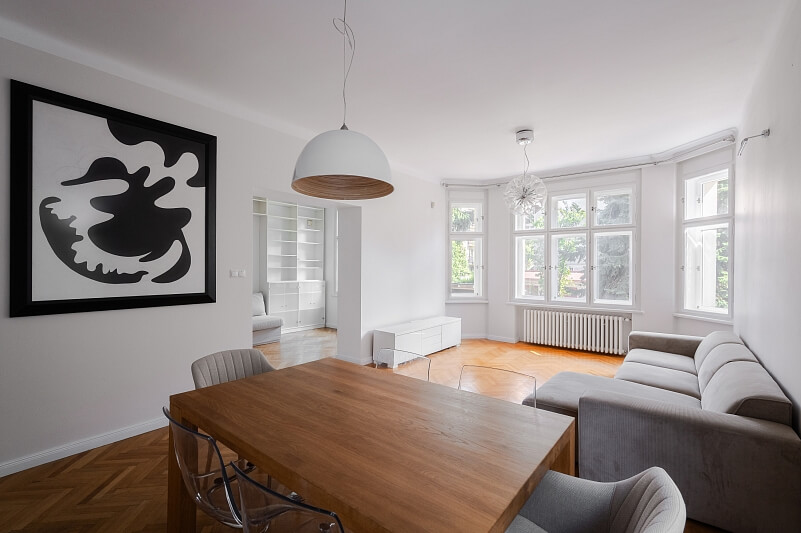 Fráni Šrámka, Smíchov - Praha 5 | Pronájem, Byt 4+kk, 136 m²