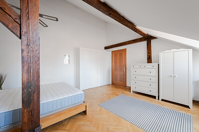 Na Kozačce, Vinohrady - Prague 2 | Rent, Apartment One-bedroom (2+1), 124 m²