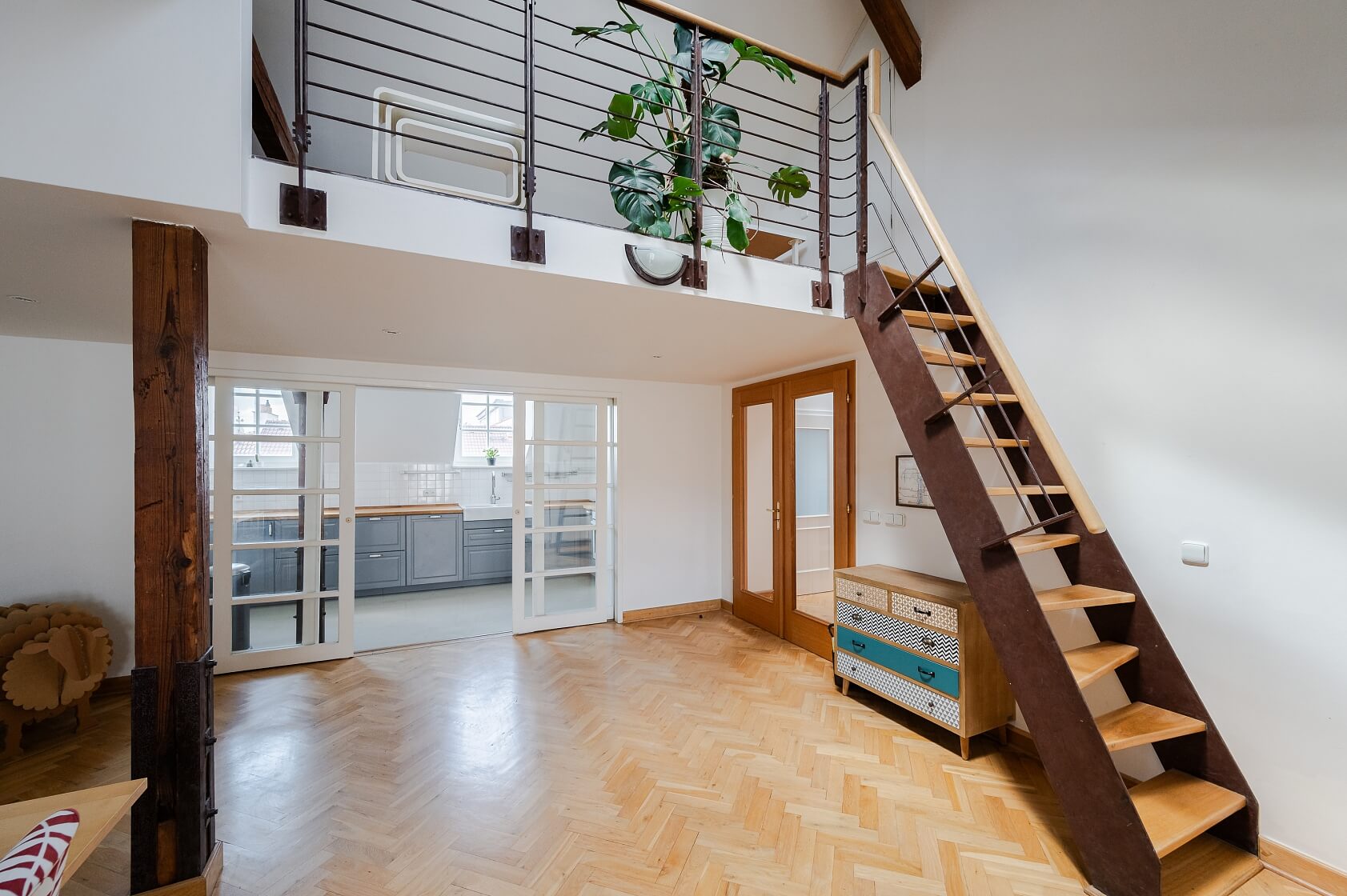 Na Kozačce, Vinohrady - Praha 2 | Pronájem, Byt 2+1, 124 m²