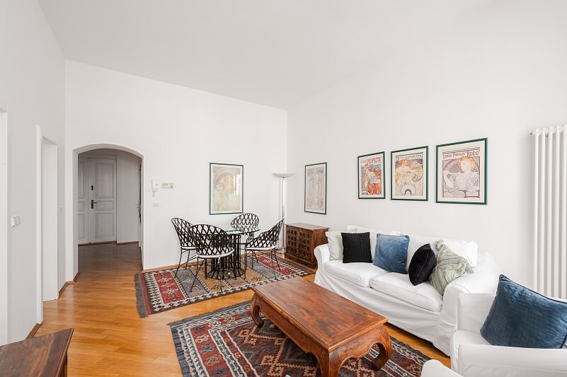 Odborů, Nové Město - Prague 2 | Rent, Apartment One-bedroom (2+kk), 47 m²