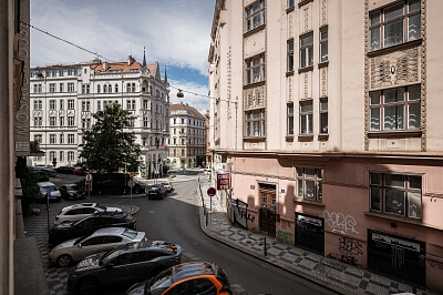 Odborů, Nové Město - Prague 2 | Rent, Apartment One-bedroom (2+kk), 47 m²
