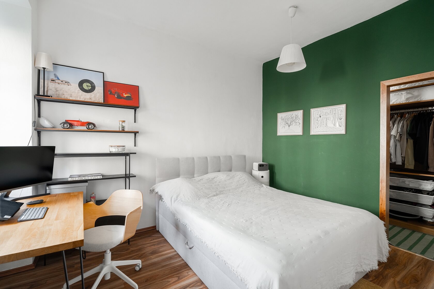 Baranova, Žižkov - Prague 3 | Rent, Apartment One-bedroom (2+1), 50 m²