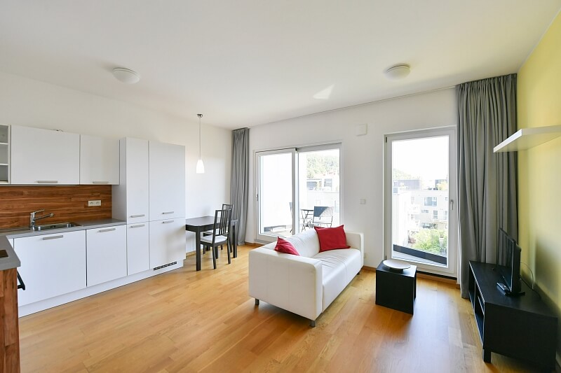 Gabrielská, Smíchov - Prague 5 | Rent, Apartment One-bedroom (2+kk), 65 m²