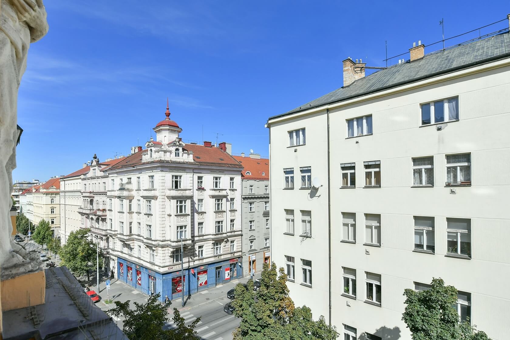 Řipská, Vinohrady - Prague 3 | Rent, Apartment One-bedroom (2+1), 84 m²