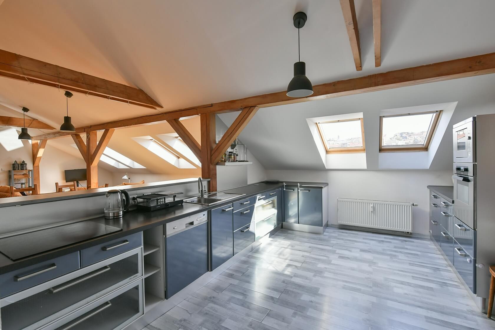 Husitská, Žižkov - Prague 3 | Sale, Apartment Two-bedroom (3+1), 121 m²