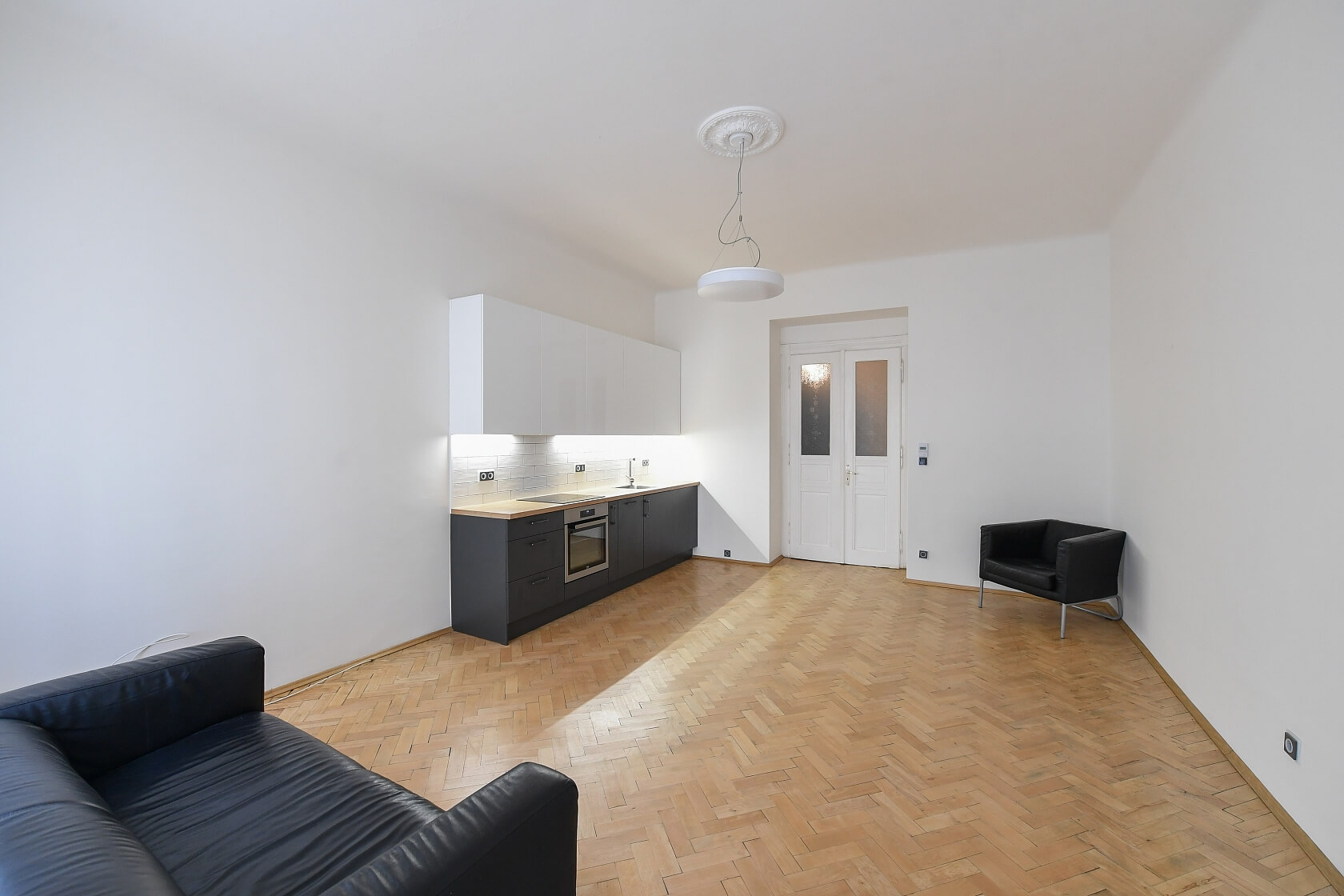 Ondříčkova, Žižkov - Prague 3 | Rent, Apartment One-bedroom (2+kk), 62 m²