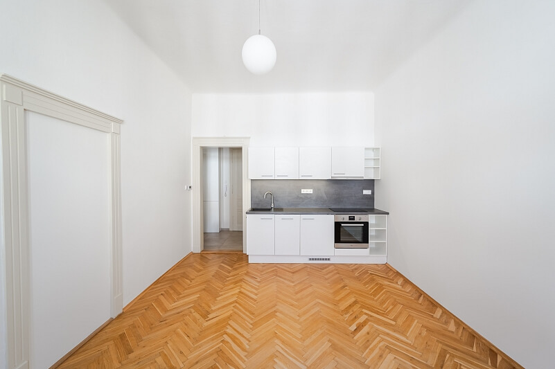 Na Zderaze, Nové Město - Prague 2 | Sale, Apartment One-bedroom (2+kk), 77 m²