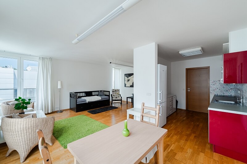Karla Engliše, Smíchov - Prague 5 | Rent, Apartment One-bedroom (2+kk), 82 m²