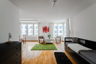 Karla Engliše, Smíchov - Prague 5 | Rent, Apartment One-bedroom (2+kk), 82 m²