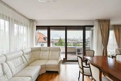 Na Kleovce, Vinohrady - Praha 2 | Pronájem, Byt 3+1, 164 m²