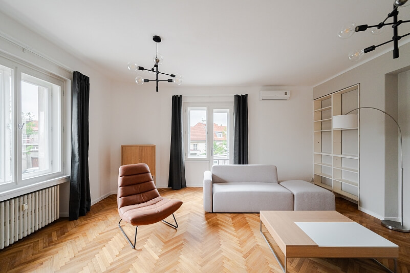 Kouřimská, Vinohrady - Praha 3 | Pronájem, Byt 3+kk, 104 m²