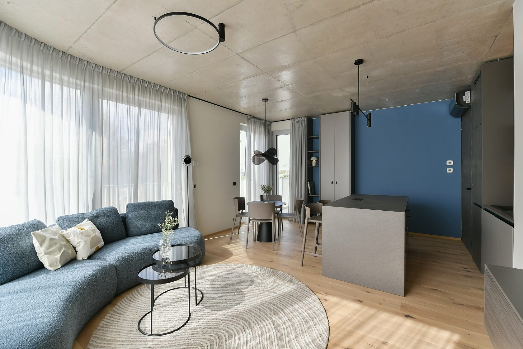 Sokolovská, Karlín - Prague 8 | Rent, Apartment One-bedroom (2+kk), 57 m²