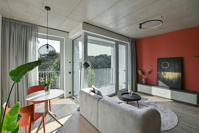 Sokolovská, Karlín - Prague 8 | Rent, Apartment One-bedroom (2+kk), 51 m²