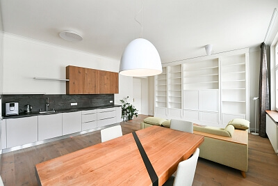 Šmeralova, Bubeneč - Prague 7 | Rent, Apartment Two-bedroom (3+kk), 111 m²