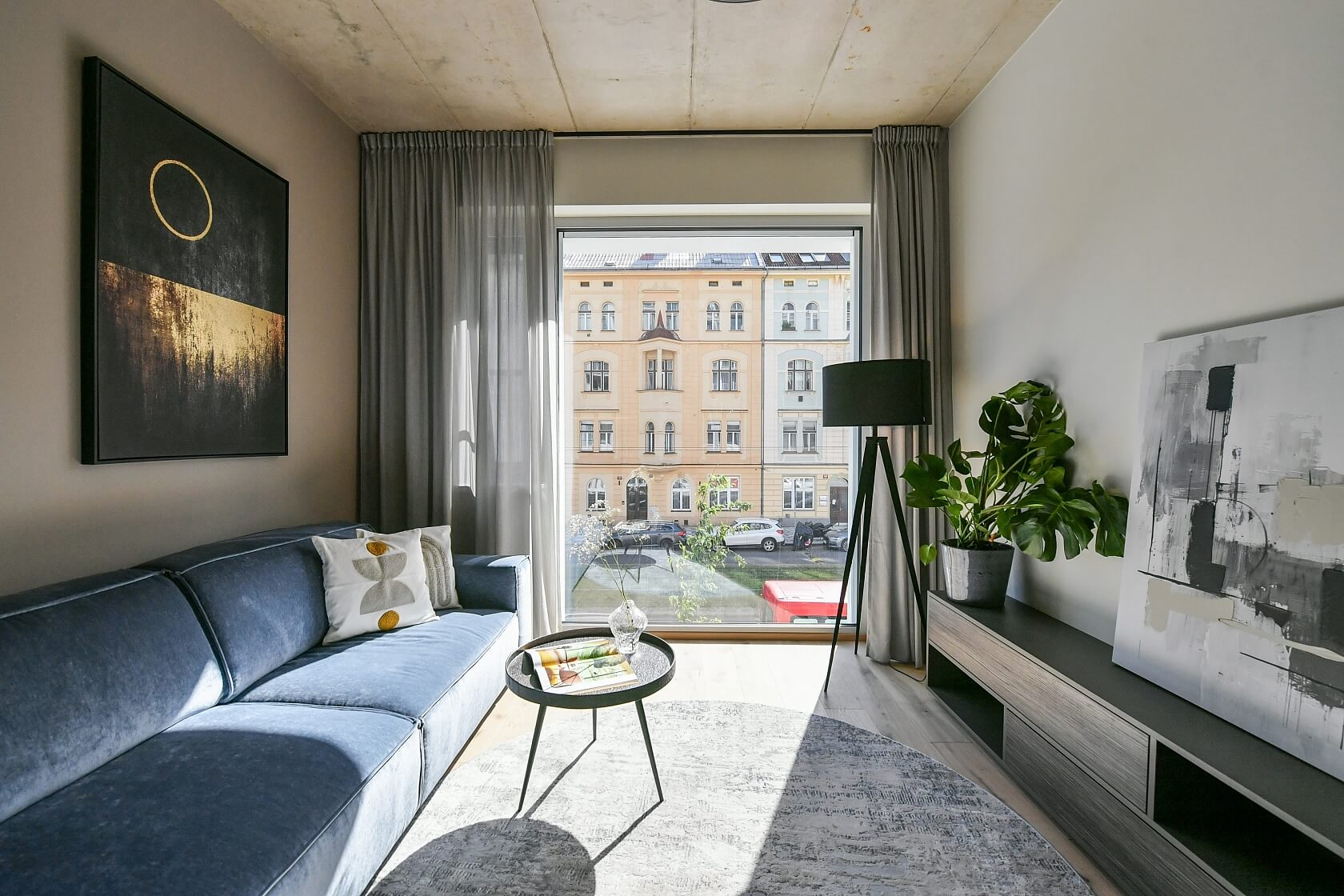 Sokolovská, Karlín - Prague 8 | Rent, Apartment One-bedroom (2+kk), 44 m²