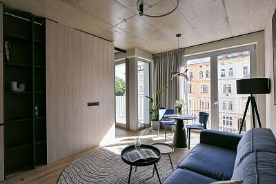 Sokolovská, Karlín - Prague 8 | Rent, Apartment One-bedroom (2+kk), 44 m²