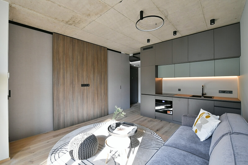 Sokolovská, Karlín - Prague 8 | Rent, Apartment One-bedroom (2+kk), 44 m²