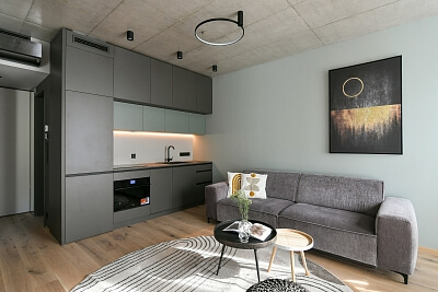 Sokolovská, Karlín - Prague 8 | Rent, Apartment One-bedroom (2+kk), 44 m²
