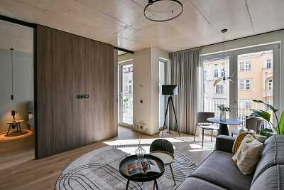 Sokolovská, Karlín - Prague 8 | Rent, Apartment One-bedroom (2+kk), 44 m²