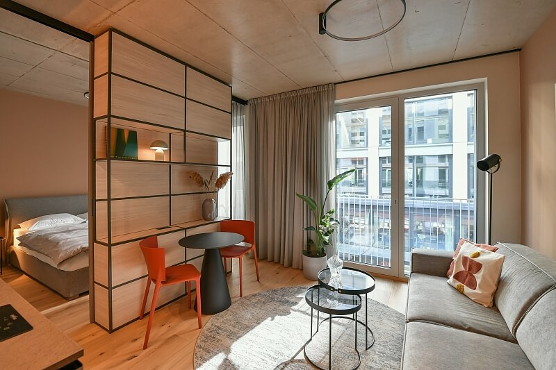 Sokolovská, Karlín - Prague 8 | Rent, Apartment One-bedroom (2+kk), 35 m²