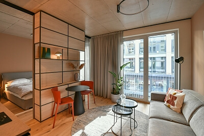 Sokolovská, Karlín - Prague 8 | Rent, Apartment One-bedroom (2+kk), 35 m²