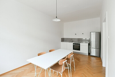 Jičínská, Žižkov - Prague 3 | Rent, Apartment One-bedroom (2+1), 78 m²