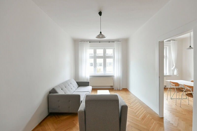 Jičínská, Žižkov - Prague 3 | Rent, Apartment One-bedroom (2+1), 78 m²