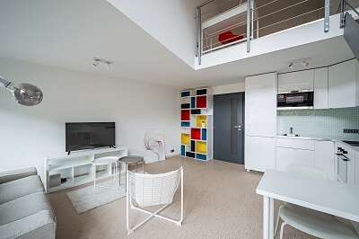 U libeňského pivovaru, Libeň - Prague 8 | Rent, Apartment One-bedroom (2+kk), 46 m²